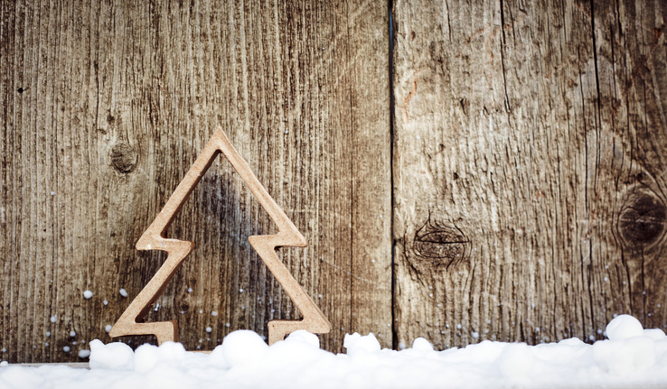 vintage Christmas decorations